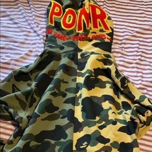 Bape Hoodie Cotton Print $350 (Medium Size)